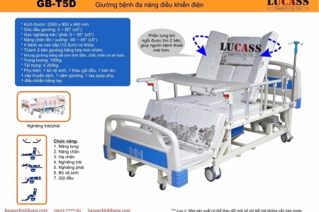 Nhà phân phối giường điện lucass chính hãng giá tốt 